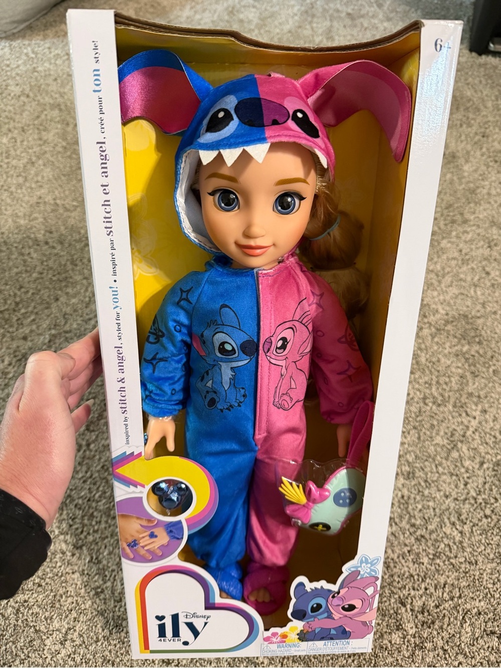 DISNEY ily 4ever angel stitch 18” doll NEW  hard to find